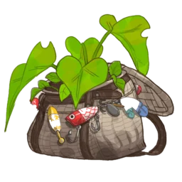 Log Cabin Planter in Palia
