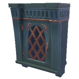 Queen Ushindi Glass Cabinet in Palia
